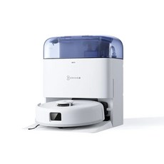 【ECOVACS科沃斯】全新 DEEBOT mini 全能掃拖機器人(超小機身/全能基站/毛髮不纏繞/靜音清潔）, 藍色