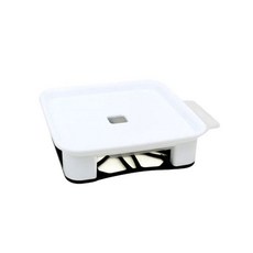 정사각 물받이형 서랍식 1호 화분물받이 화분받침 chl+228Jv, 1개