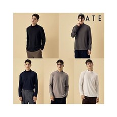 테이트 남성 기모 모크넥 티셔츠 5종 386786