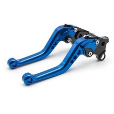 오토바이 브레이크 클러치 레버 조정 핸들 세트에 적합, 13. 147mm blue, 기본