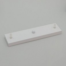 펜던트부속 펜던트 부속 후렌지 2등 사각 화이트 300x80x20, 없음