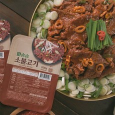 파송송 소불고기 파불고기 주물럭 고추장, 5개, 200g