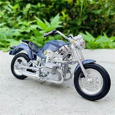 11465060 다이캐스트 모형 모델 수집품 바이크 컬렉터 컴퓨터용 데스크톱 오너먼트 1 18 R1200C 합금 차, 블루
