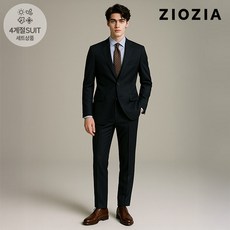 지오지아 컴포트핏 트윌조직 네이비 정장세트 ACD5SB1201 ACD5SP1201 DNV