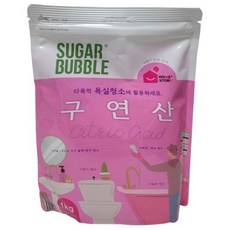 청소용 구연산 1kg 화장실물때 변기 하수구 배수구청소, 1개