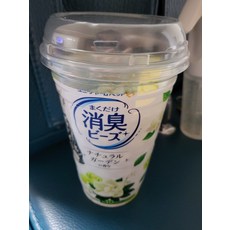 유니참 고양이 뿌려쓰는 비즈 탈취제 네추럴 그린향, 450ml, 3개