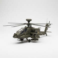 하세가와 1/72 AH-64A 아파치 공격용 헬리콥터 D06, 1개