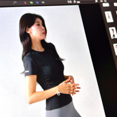 노리엘 요가반팔티 필라테스상의 상의 반팔티 2개 1세트