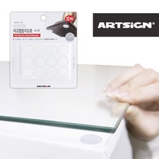 18mm 납작범폰 논슬립 도트범퍼 12입