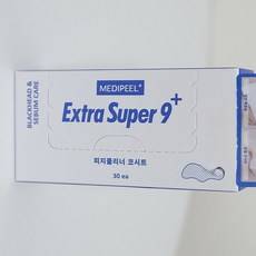 메디필 엑스트라 슈퍼 9 플러스 피지 클리너 코 시트, 6개, 30개입