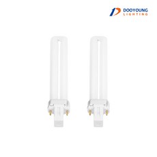 두영 FPX 삼파장 램프 13W 주광색 2핀, 2개