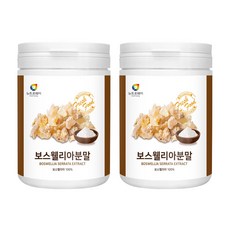 콘드로이친 어골칼슘 보스웰리아 초록입홍합 빌베리 백수오 분말 120g, 2개