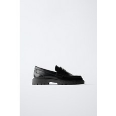 ZARA 자라 스쿨 로퍼 - 블랙 4504630800 ENL579 VEU787