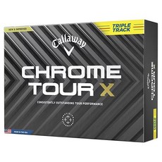 Callaway 卡拉威 三軌瞄準高爾夫球組, 黃色, 12顆, 1盒