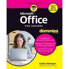 (영문도서) Office for Seniors for Dummies Paperback, English, 9781119844570