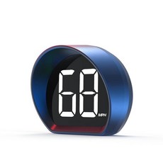 YAOUZICN X3 자동차 헤드업 디스플레이 HUD - 대형 글꼴 속도 프로젝션이 있는 GPS 속도계 자동 밝기 센서 앞유리 마운트 쉬운 설치 (화이트), X3 white