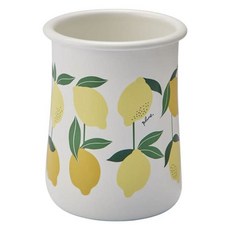 다마하시 플룬 법랑 커트러리 스탠드 일본제, 1개, 레몬