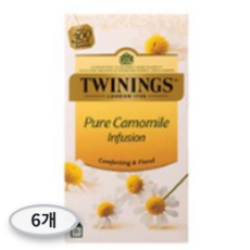 트와이닝 카모마일 티백, 1g, 6개, 25개입