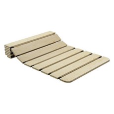 바닥 딱딱한 접는 자취방 매트 단단한 원룸 허리에좋은 나무 침대, 0.8m x 2m