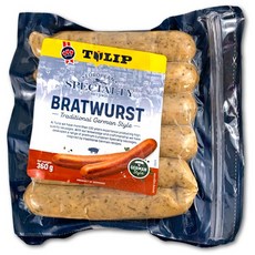 코스트코 튤립 브랏 부어스트 720g(360g x 2개) 독일식 정통 소시지 소세지, 1, 360g