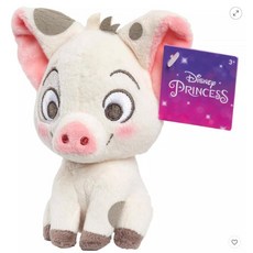 정품++ Disney 모아나 푸아 돼지 콩 플러시 미니 피규어 5인치 12cm (2팩) (STANM779), 정품++ Disney 모아나 푸아 돼지 콩 플러시, 미