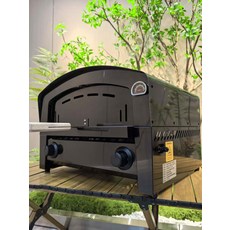 피자 화덕 가정용 업소용 전기 내열, 블랙 스틸 모델