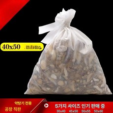 필터 육수망 중탕 대형 끈 백숙 부직포 일회용 거름망, 1개, 기본 색상