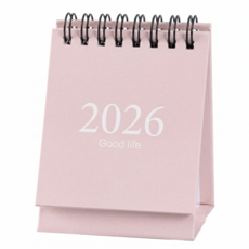 로이 2026년 미니탁상 달력, 1개, 핑크