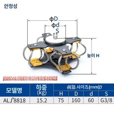 짐벌 드론 완충기 댐퍼 버퍼 댐핑 흔들림 부품 교체, 1개, alj 8818
