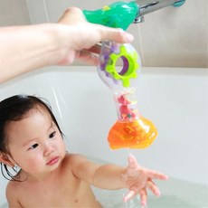 회전구슬 목욕 물놀이 유아동장난감 돌아기 조카선물 아이 2세, 1개, 혼합