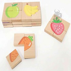 횽이네만물상 비가 자석퍼즐 과일 그림퍼즐