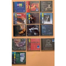 古典音樂CD合集13張精選專輯 (Tutti交響樂 拉赫瑪尼諾夫 霍爾斯特行星組曲 約翰威廉姆斯電影配樂) 全新未拆封, 如圖所示