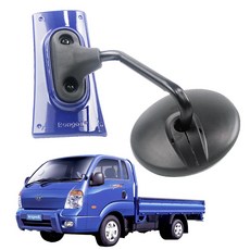 부착식 1way 1톤 화물차 보조미러, 1개, 봉고3, 1way 블루