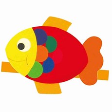 동물머리띠 물고기 파티용품