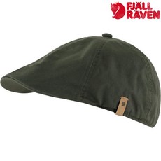 Fjallraven Ovik Flat Cap G1000 戶外休閒平頂帽, 662 深森綠,S/M