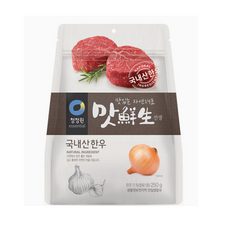 청정원 맛선생 국내산한우, 250g, 12개