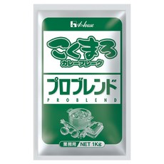 House 好侍 大容量科庫馬羅片狀普羅倫特調味粉, 1個, 1kg