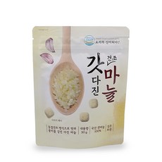 엣지바이브 냠냠쿡 국산 큐브 코인 캠핑양념 동결건조 다진마늘, 3개, 30g