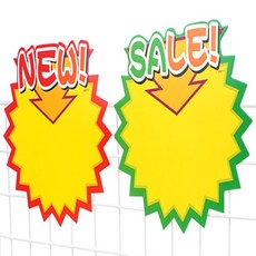 꿀템 쇼카드 10P 판매대부착 알림 행사상품pop, 하단 SALE