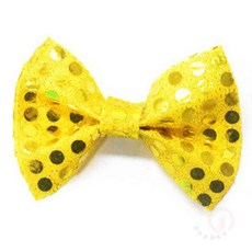 일안 어린이 나비 넥타이 옐로우 소형 도트넥타이