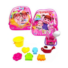 콩순이 배낭 모래놀이, 랜덤발송, 3개