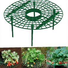 원형 그물망 지지대 과실 낙과방지 받침 지면접촉차단 통풍 재배 텃밭 원예 정원, 1개