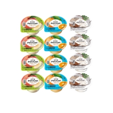 CJ 쁘띠첼 과일젤리 포도90gx3+복숭아90gx3+밀감90gx3+파인애플90gx3, 12개, 90g