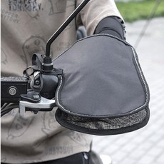 오토바이 토시 바이크 여름 핸들 커버 메쉬 장갑 쿨 토시 방수커버 바이크 글러브 햇빛차단, 메쉬핸들커버 블랙