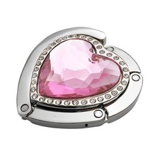 에우셉 접이식 하트보석 가방후크, A