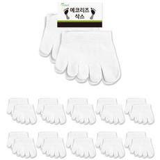 에코리즈 언더삭스 토우캡 발가락 양말 10족