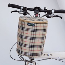 DAHON 自行車前置車籃, 1個, 米格圓形帶蓋好用G