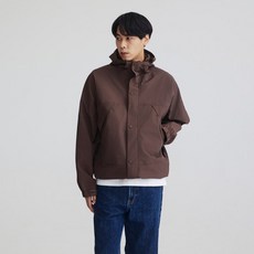팀버랜드 남성 윈드브레이커 포켓 재킷 브라운 A68XF 2432125403