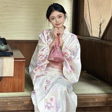 기모노 유카타 일본 전통 코스프레 의상 37종 여성 잠옷 슬립 파티 가운, 1개, 32번