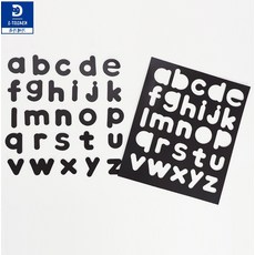 초등학교 영어 톡톡 알파벳 소문자 자석 교구 파닉스 학습 감각발달